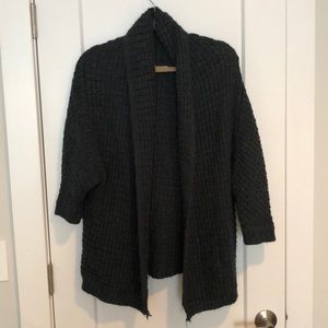 Joan Vass chunky knit cartigan